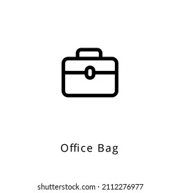 office bag icon in vector. Logotype