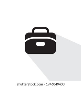 Office bag icon vector - Bag sign. ui bag icon. 