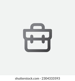 Office Bag Symbol Icon Vector Illustration