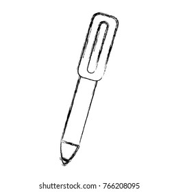Office ballpoint isolated