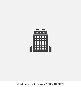 office base icon. Simple sign illustration. office symbol design. Can be used for web, print and mobile