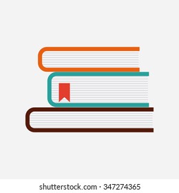 office books design, vector illustration eps10 graphic 