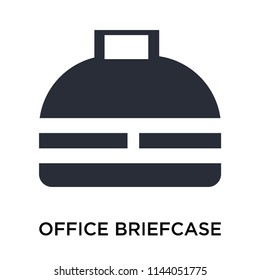 Office briefcase icon vector isolated on white background for your web and mobile app design, Office briefcase logo concept