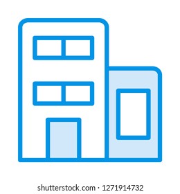 office   building   house  