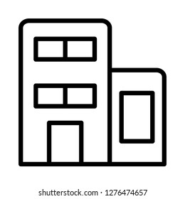 office   building   house  