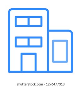 office   building   house  