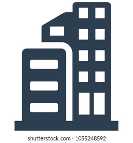 Office Building Icon Stock Vector (Royalty Free) 1055248592 | Shutterstock