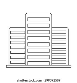 Office building icon