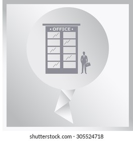Office building icon