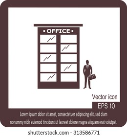 Office building icon