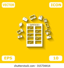 Office building icon