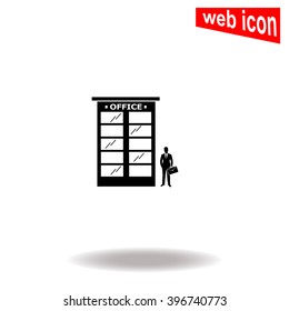 Office building icon.