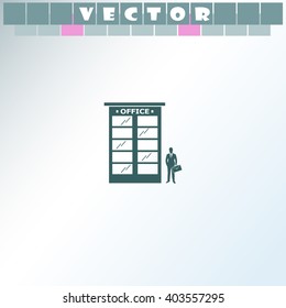 Office building icon.