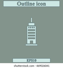 Office building icon.