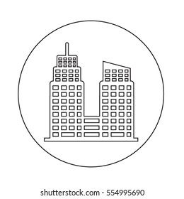 Office building icon
