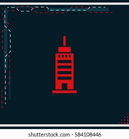 Office building icon.