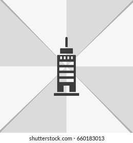 Office building icon.
