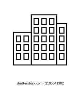 Office building Icon for apps and web sites