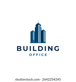 Office Building Icon Element For Design