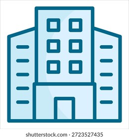 Elemento De Ícone Do Office Building Para Design