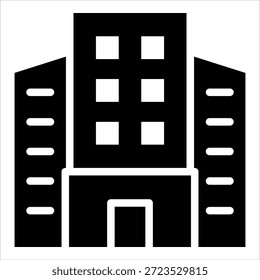 Elemento De Ícone Do Office Building Para Design
