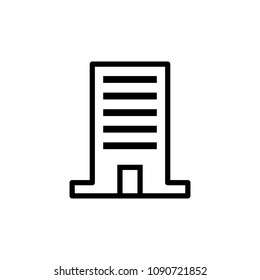 office building icon. Element of building icon for mobile concept and web apps. Detailed office building icon can be used for web and mobile on white background