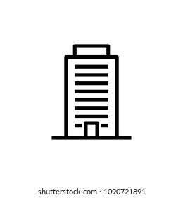 office building icon. Element of building icon for mobile concept and web apps. Detailed office building icon can be used for web and mobile on white background