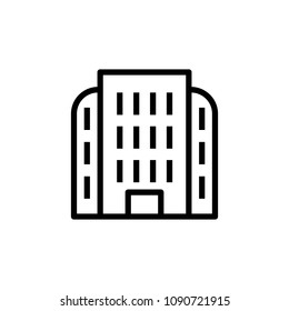 office building icon. Element of building icon for mobile concept and web apps. Detailed office building icon can be used for web and mobile on white background