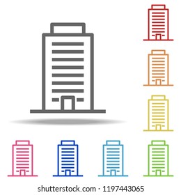 office building icon. Elements of Buildings in multi colored icons. Simple icon for websites, web design, mobile app, info graphics