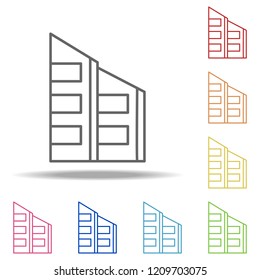 office building icon. Elements of Building Landmarks in multi color style icons. Simple icon for websites, web design, mobile app, info graphics