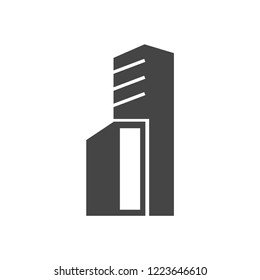 Office building icon symbol. Premium quality isolated apartment element in trendy style.