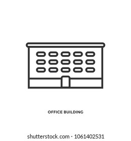 Office Building icon vector
