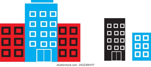 Pasos vectoriales de iconos de construcción de Office