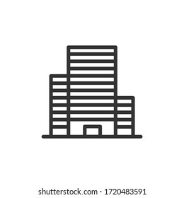 Icono de creación de Office. Ilustración vectorial.