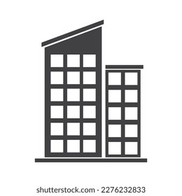 
office building icon vector illustration