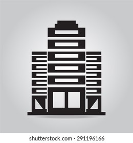 Office Building icon vector illustration