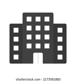 Office Building icon vector image. Can also be used for Business Startup. Suitable for mobile apps, web apps and print media.