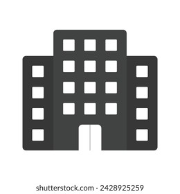 Office Building icon vector image. Suitable for mobile application web application and print media.
