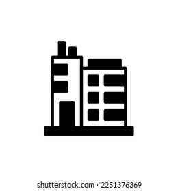 Office Building icon in vector. Logotype