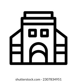 Office Building Icon Vector Symbol Design Illustration