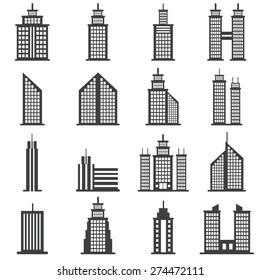 office building icons