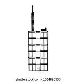 Office building isolated