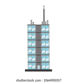 Office building isolated
