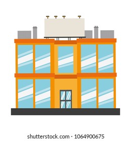 Office building isolated