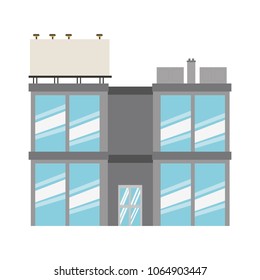 Office building isolated