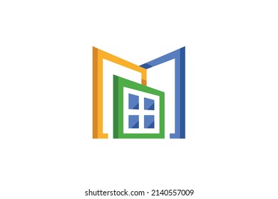 Office and Building Logo Vector