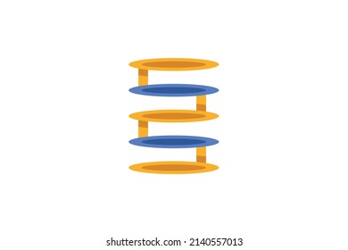 Vector de logotipos de oficina y edificio