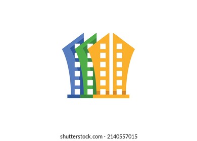 Office and Building Logo Vector