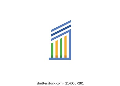 Vector de logotipos de oficina y edificio