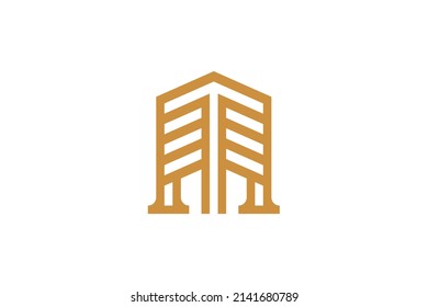 Office and Building Monoline Logo